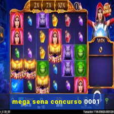 mega sena concurso 0001